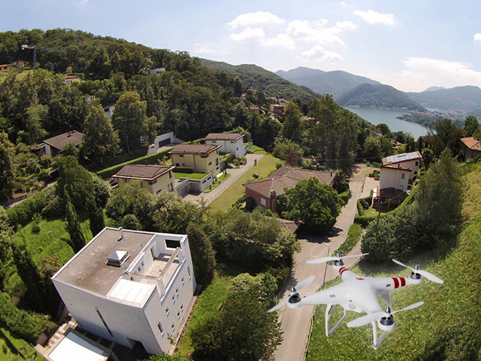 Drone fotografie aeree immobili