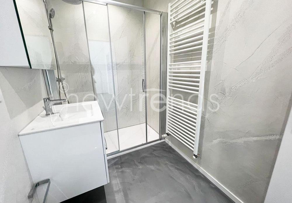 affittasi appartamento in zona centrale a lugano_cassarate: foto bagno con doccia
